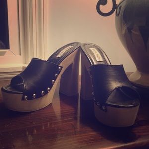 Steve Madden clog heels